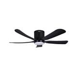 FIERO CEILING FAN MARTIN LED 48 INCH 5 BLADE MATTE BLACK