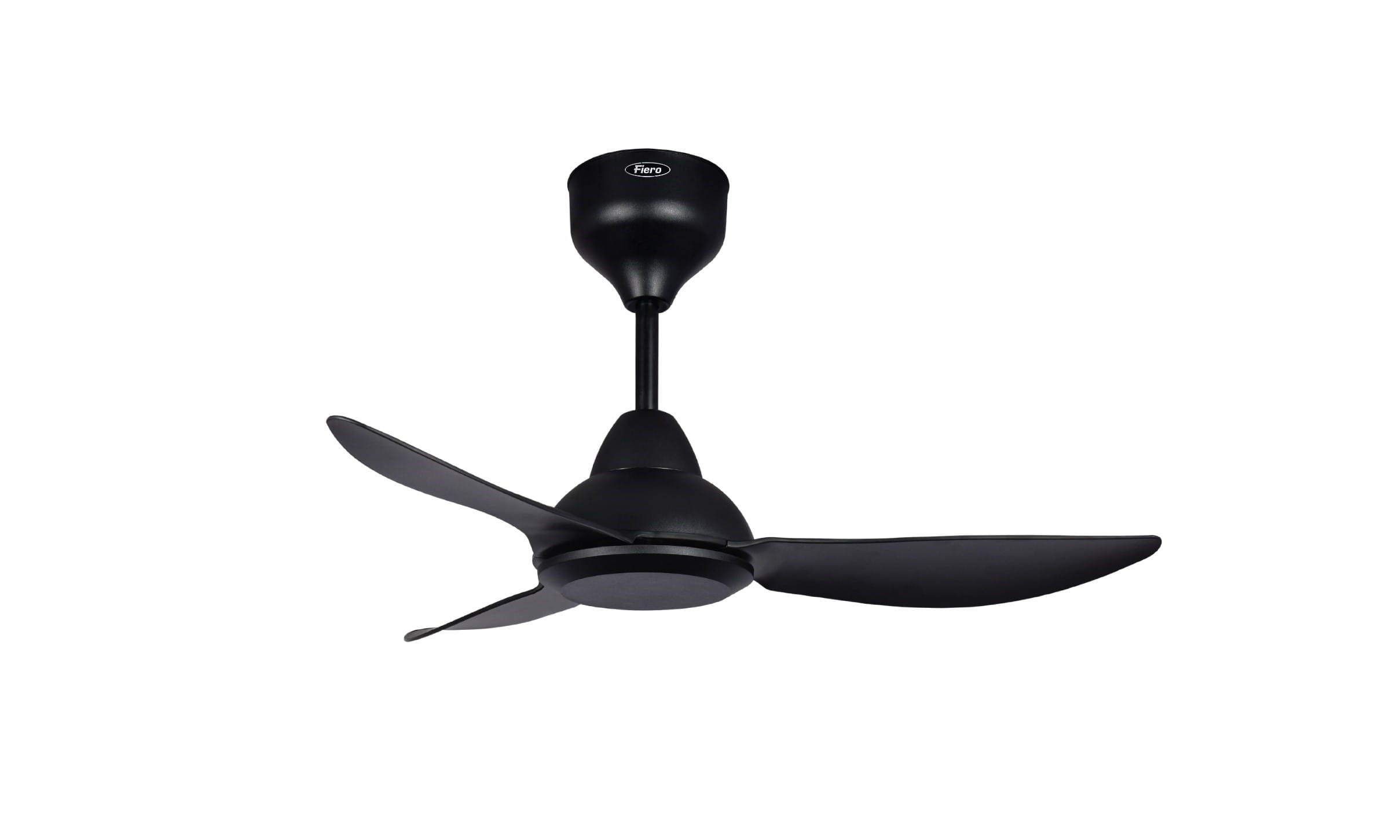 FIERO CEILING FAN ROMEO 36 INCH 3 BLADE MATTE BLACK