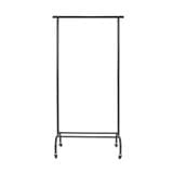 CLOTH RACK 1 BAR 83CM LUCY PLIM BLACK