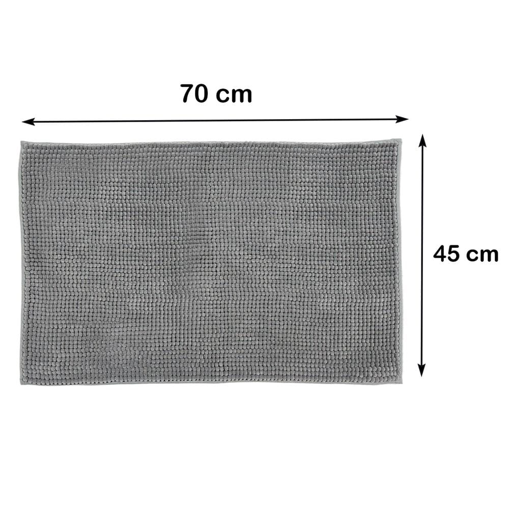 HOME LIVING STYLE RUG CHIN 45X70CM GRAY