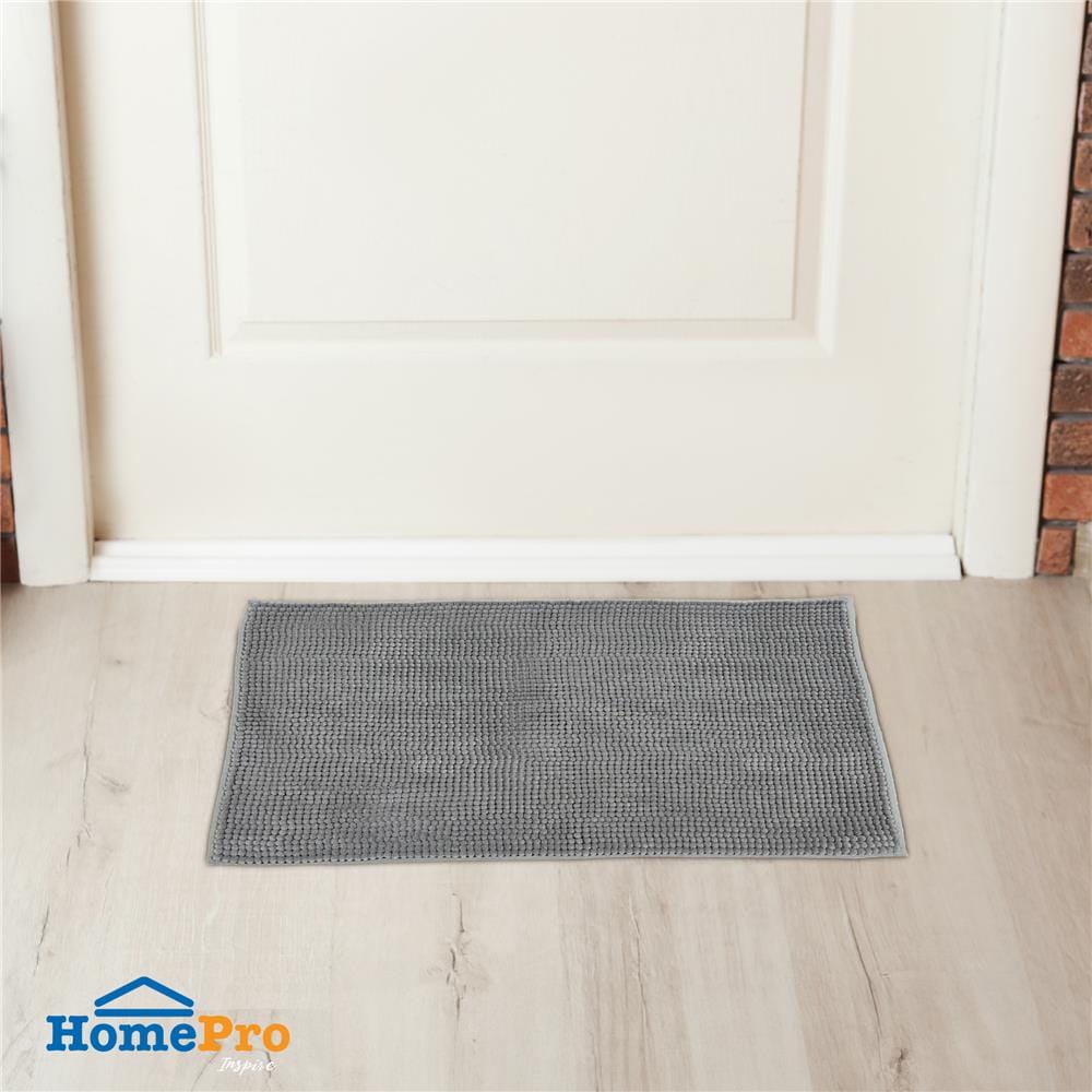 HOME LIVING STYLE RUG CHIN 45X70CM GRAY