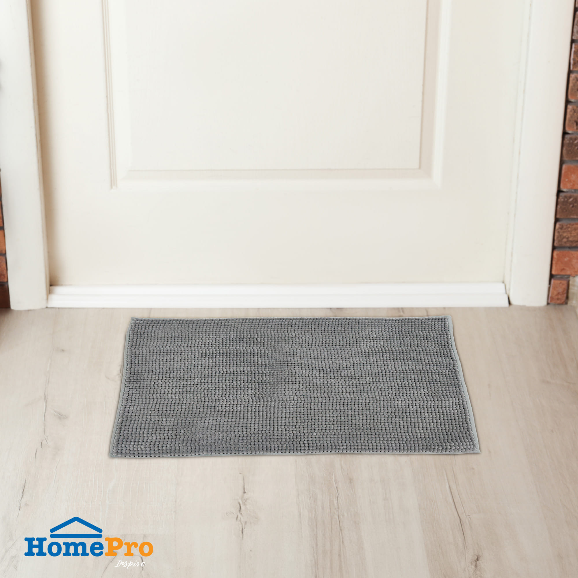 HOME LIVING STYLE RUG CHIN 45X70CM GRAY