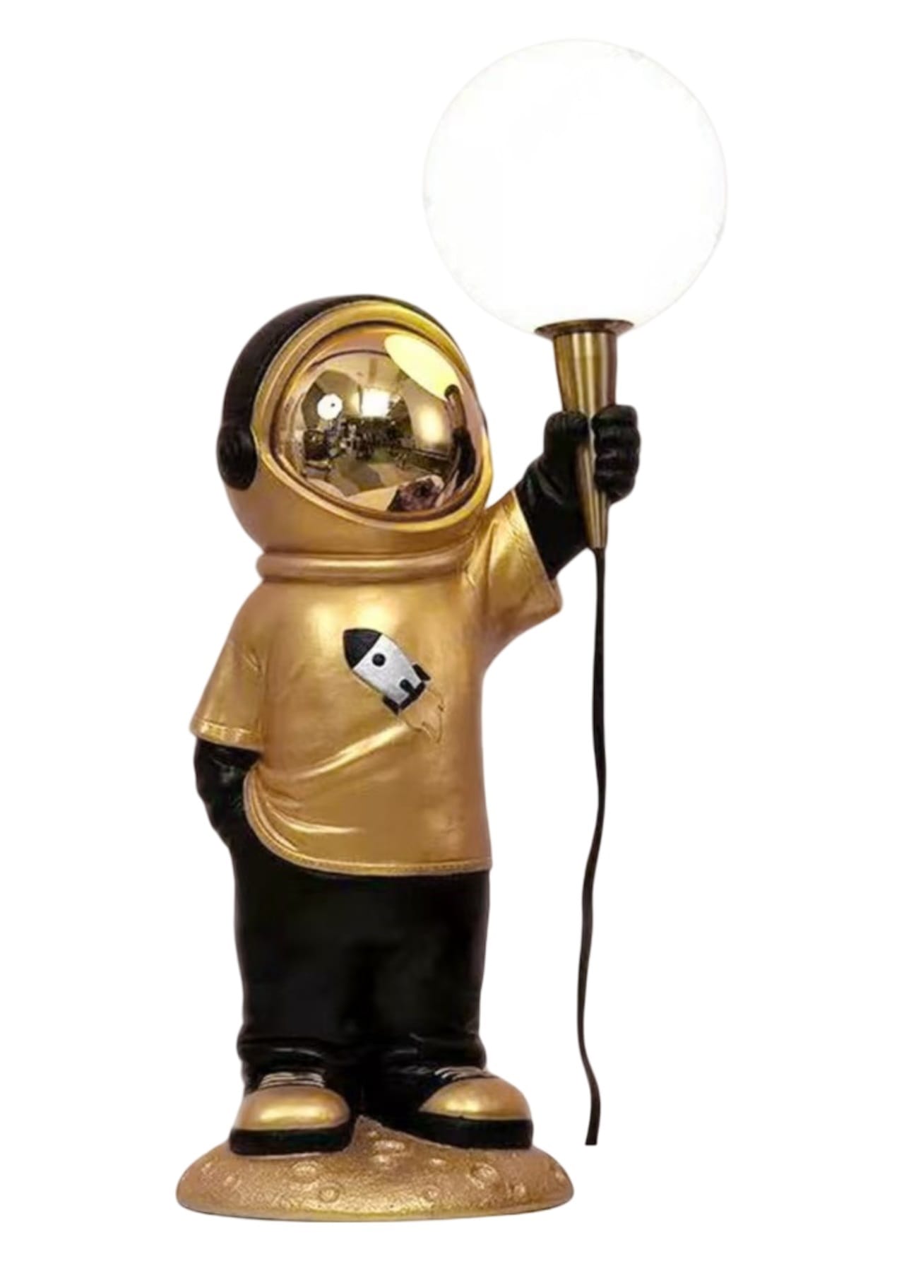 BRIGHT OBJECTIVE TABLE LAMP ASTRONAUT MAN MT-17086