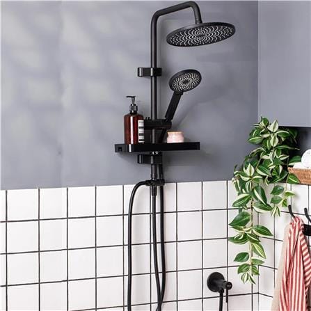 RASLAND RAIN SHOWER RA BLACK-BLACK
