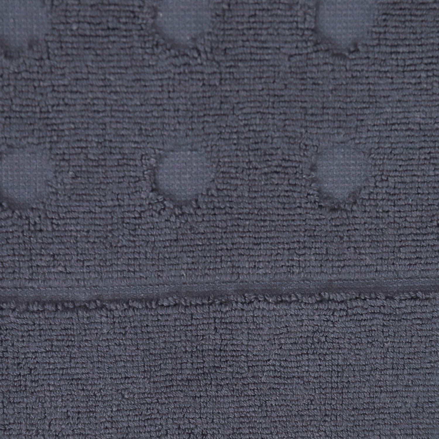 HOME LIVING STYLE TOWEL RUG POLKA 17X28INCH BLUE