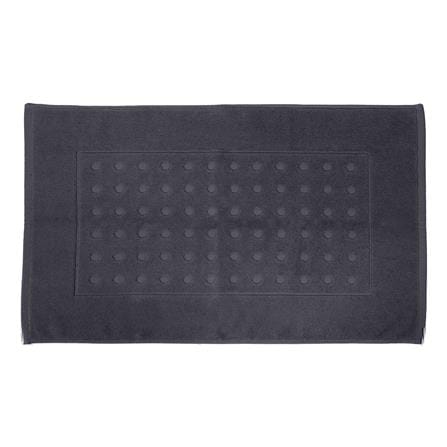 HOME LIVING STYLE TOWEL RUG POLKA 17X28INCH BLUE