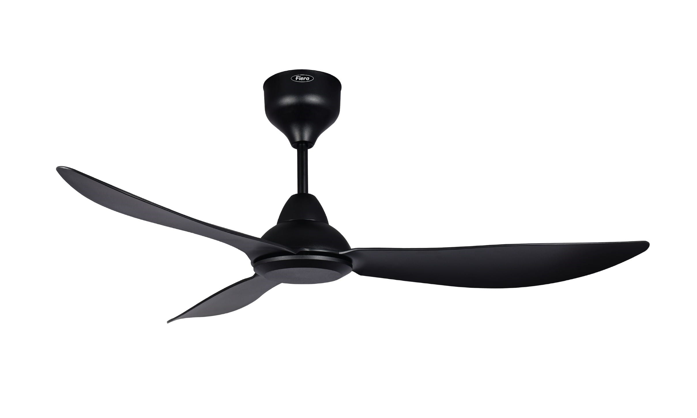 FIERO CEILING FAN ROMEO 52 INCH 3 BLADE MATTE BLACK