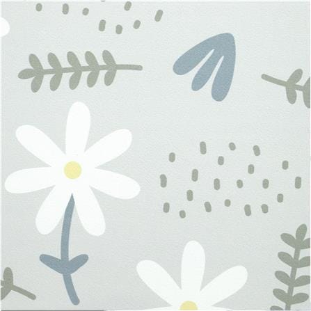 HOME LIVING STYLE RUG PU BLOOM 45X70CM LIGHT BLUE