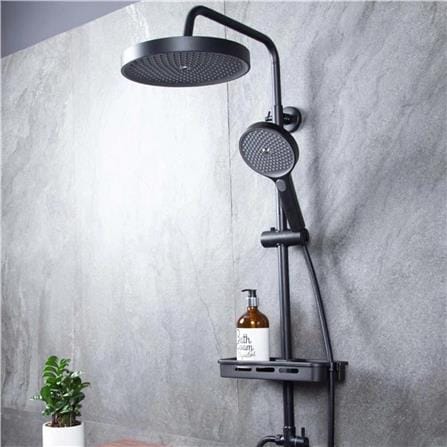 RASLAND RAIN SHOWER RA SUPREME-BLACK