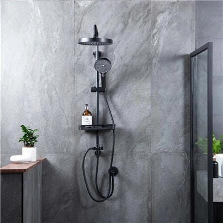 RASLAND RAIN SHOWER RA SUPREME-BLACK