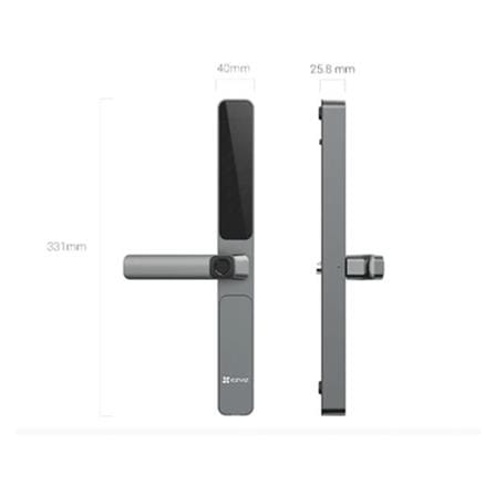 EZVIZ SMART DIGITAL GATE LOCK DUAL-SIDED WIFI FINGERPRINT DL06 PRO