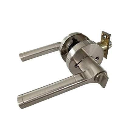 ABS VALENCIA ENTRY LEVER VA6227L US15 SATIN NICKLE