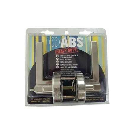 ABS NAOMI ENTRY LEVER LSAB10006 U15 SATIN NICKLE