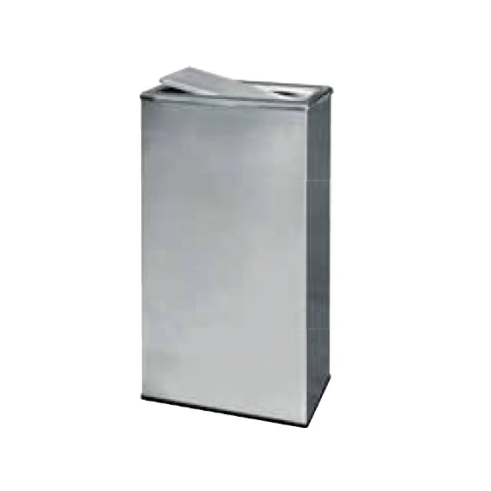 STAINLESS STEEL DUSTBIN RECTANGULAR 38LTR - RB-403
