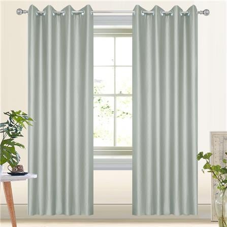 HOME LIVING STYLE CURTAIN EYELET QUARRY UV 150X220CM GRAY
