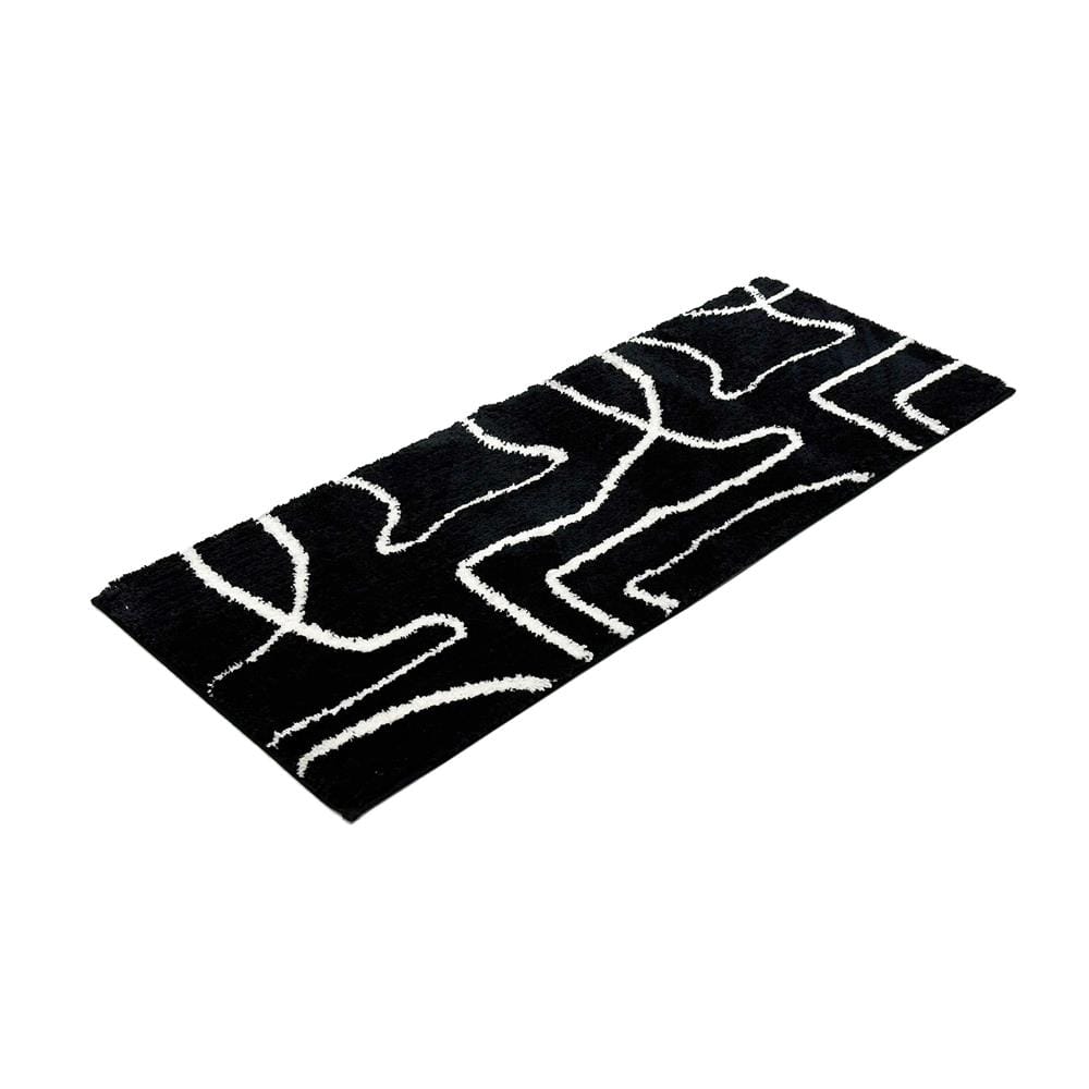 HOME LIVING STYLE RUG BILLIE 45X120CM BLACK
