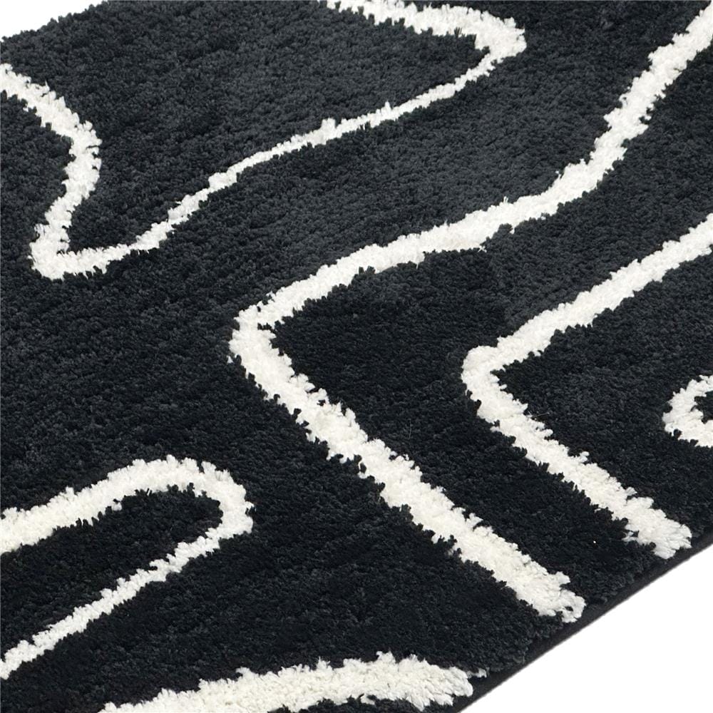 HOME LIVING STYLE RUG BILLIE 45X120CM BLACK