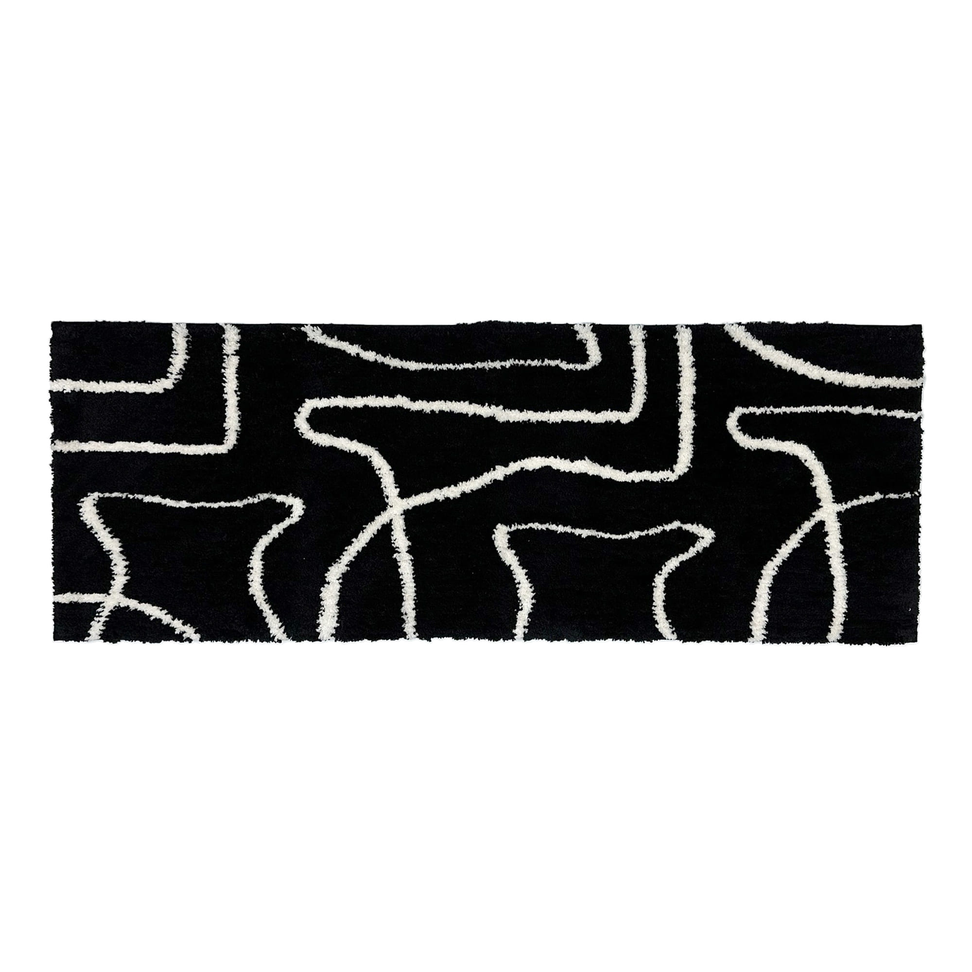 HOME LIVING STYLE RUG BILLIE 45X120CM BLACK