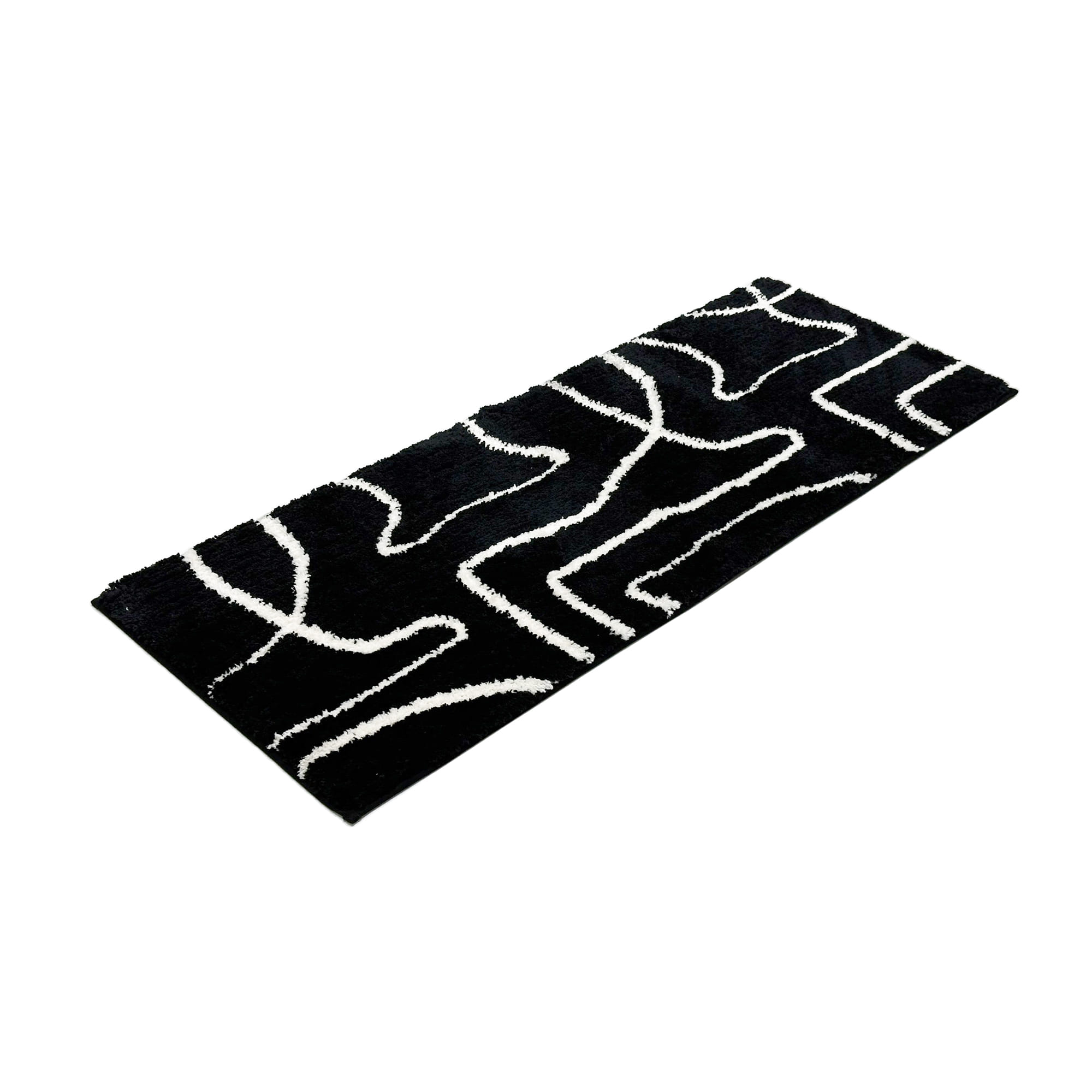 HOME LIVING STYLE RUG BILLIE 45X120CM BLACK