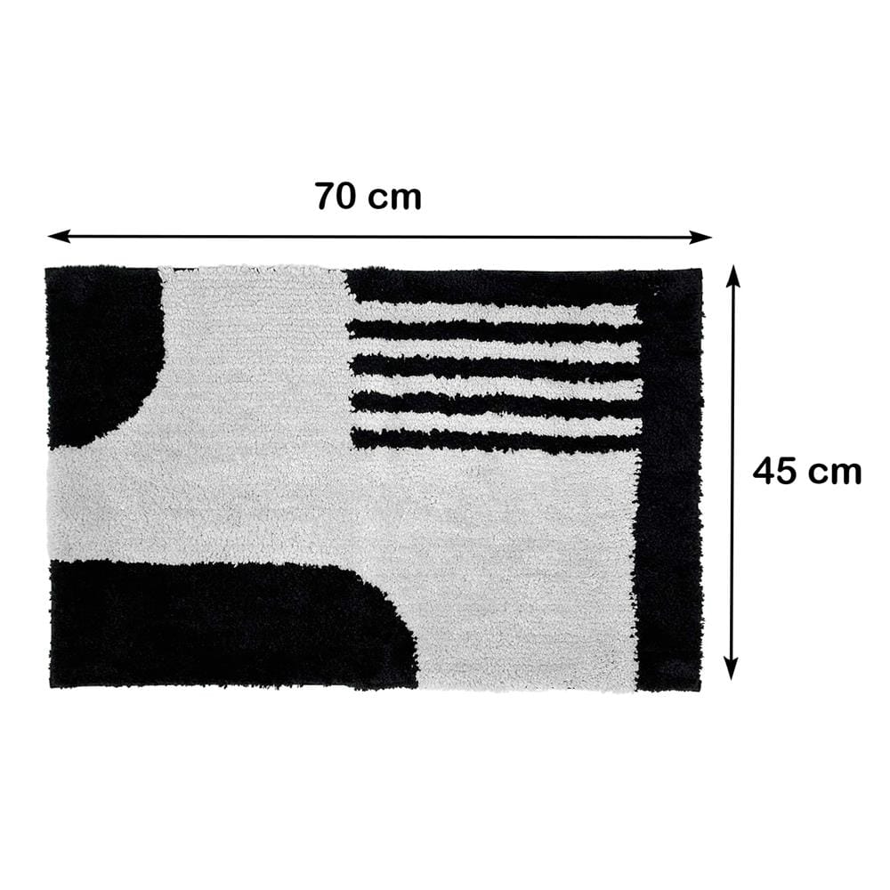 HOME LIVING STYLE RUG JUNO 45X70CM GRAY