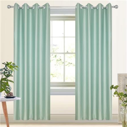 HOME LIVING STYLE CURTAIN EYELET QUARRY UV 150X220CM GREEN