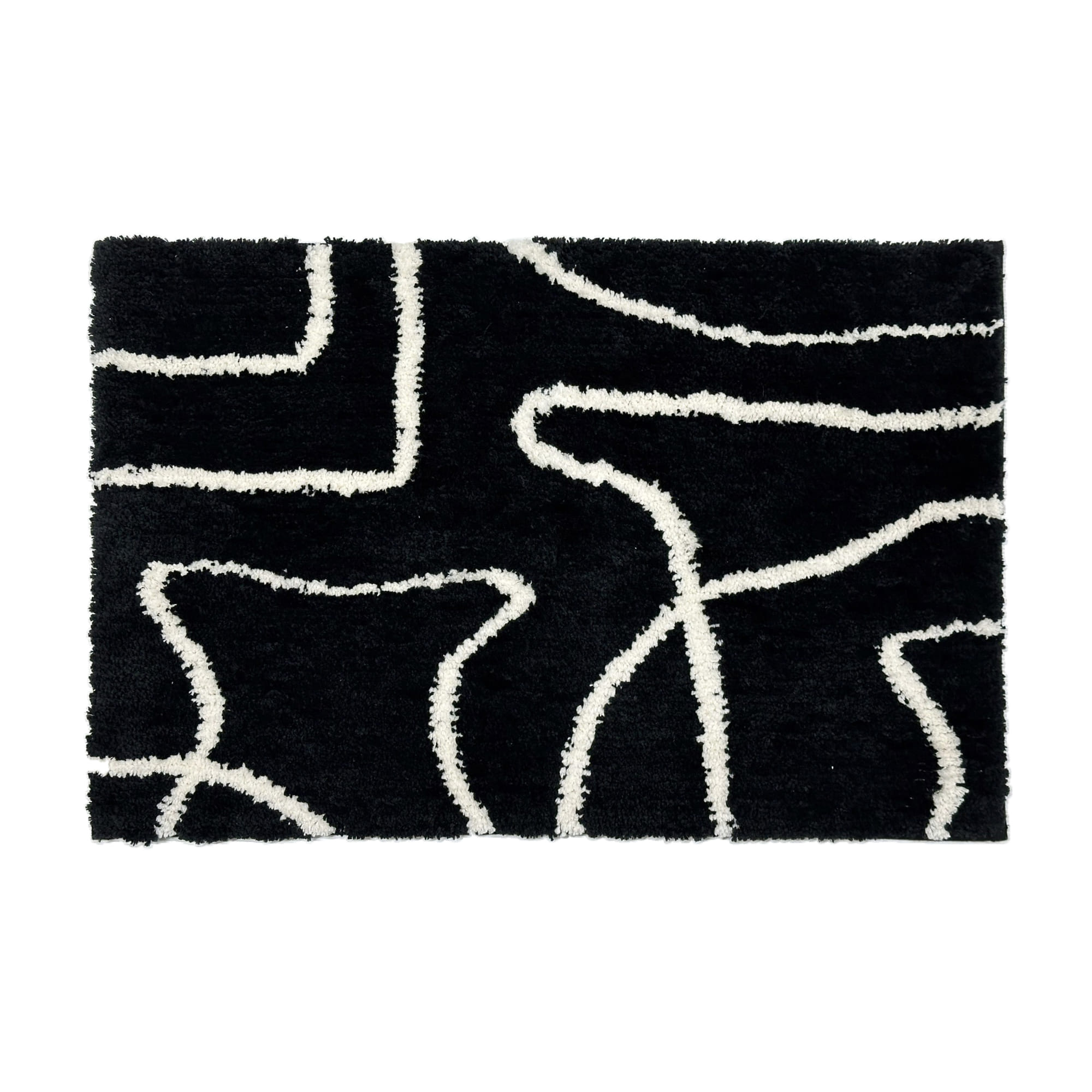 HOME LIVING STYLE RUG BILLIE 45X70CM BLACK