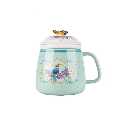 COLOR KING THE HERITAGE GARDEN CERAMIC MUG 400ML - STRAITS GREEN 3972-400-GN