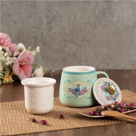 COLOR KING THE HERITAGE GARDEN CERAMIC MUG 400ML - STRAITS GREEN 3972-400-GN