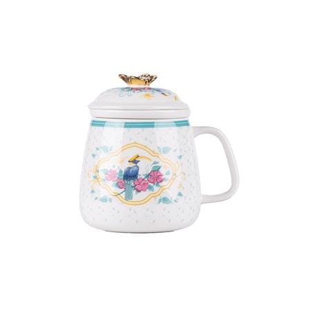 COLOR KING THE HERITAGE GARDEN CERAMIC MUG 400ML - HERITAGE WHITE