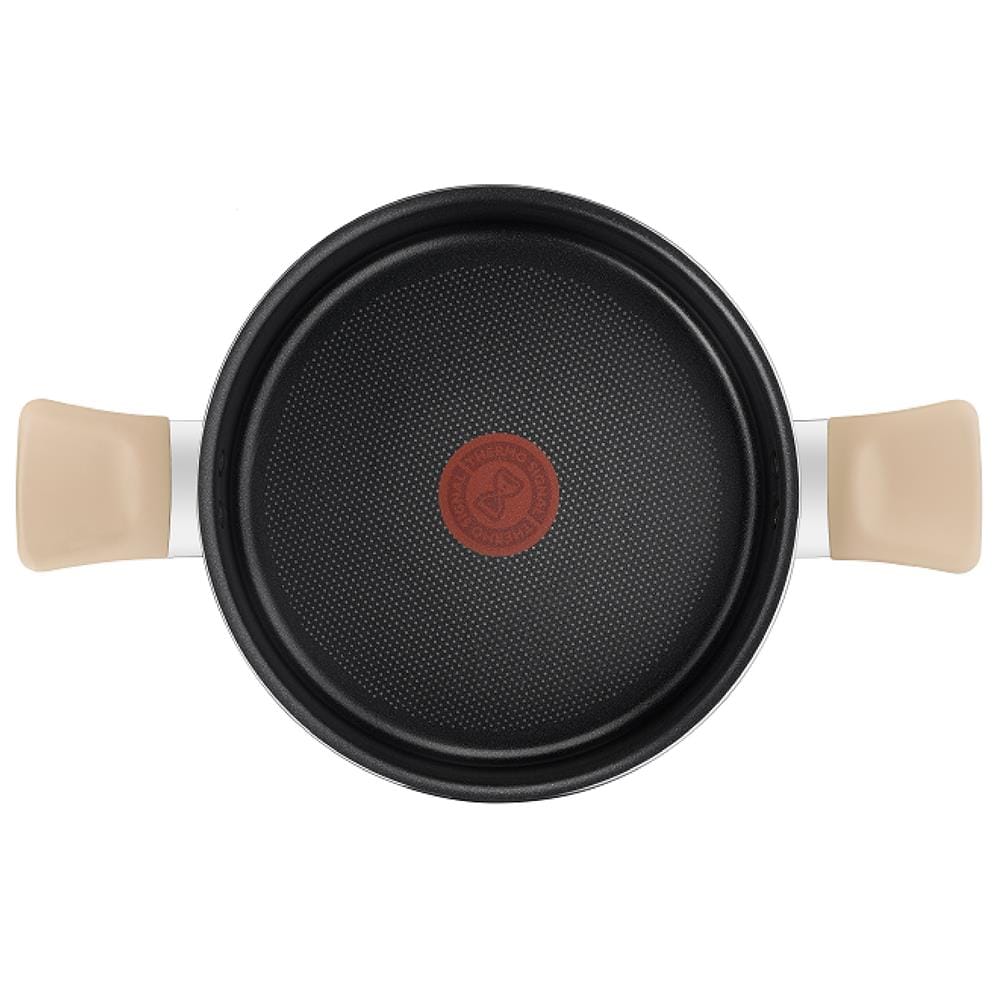 TEFAL BLOSSOM STEWPOT 20CM WITH GLASS LID G16744 -G1674424