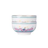 COLOR KING THE HERITAGE GARDEN CERAMIC BOWL 5" SET OF 2 - HERITAGE WHITE 3637-5-WH