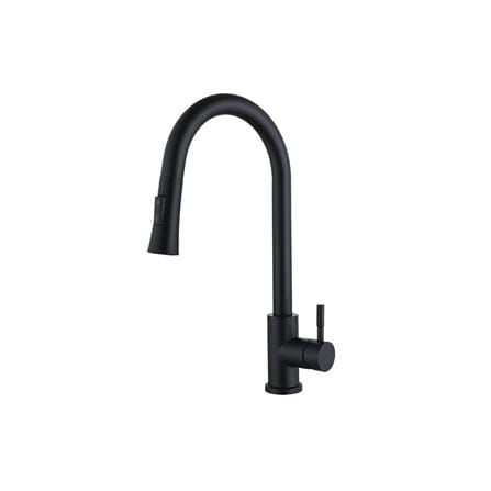CABANA BUILT-IN NANOGRAIN SINK PAKCAGE CKS8842-BL 1BOWL BLACK 88CM WITH PULL OUT TAP CB890SS-BL