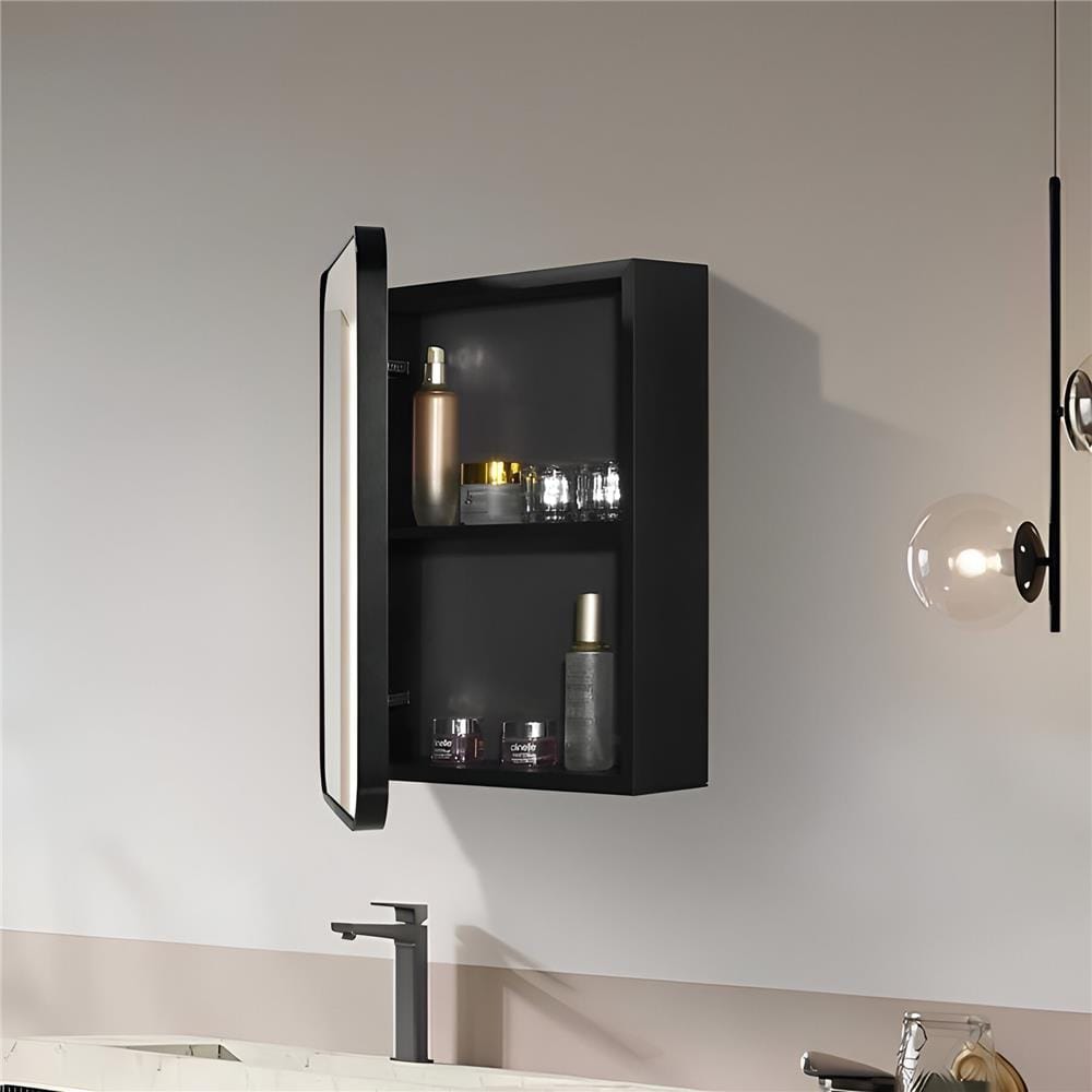 GLOREX MIRROR CABINET MB4560BLACK 45CM