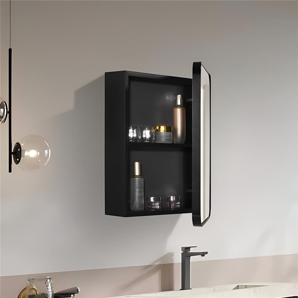 GLOREX MIRROR CABINET MB4560BLACK 45CM