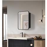 GLOREX MIRROR CABINET MB4560BLACK 45CM