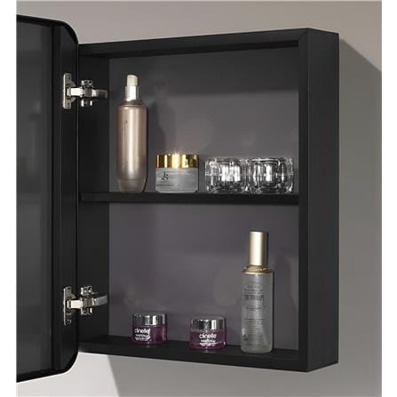 GLOREX MIRROR CABINET MB4560BLACK 45CM
