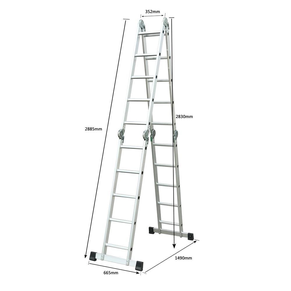 MULTIPURPOSE LADDER MATALL R14205 20-STEP [EXCLUSIVE FROM HOMEPRO THAILAND]