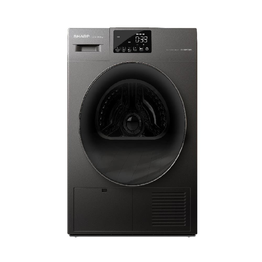 SHARP FRONT LOAD DRYER KDHT10JPG 10KG DARK GREY