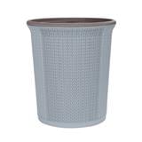 ROUND DUSTBIN ACCO MARTHA 10L GRAY [EXCLUSIVE FROM HOMEPRO THAILAND]