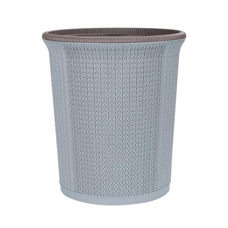 ROUND DUSTBIN ACCO MARTHA 10L GRAY [EXCLUSIVE FROM HOMEPRO THAILAND]