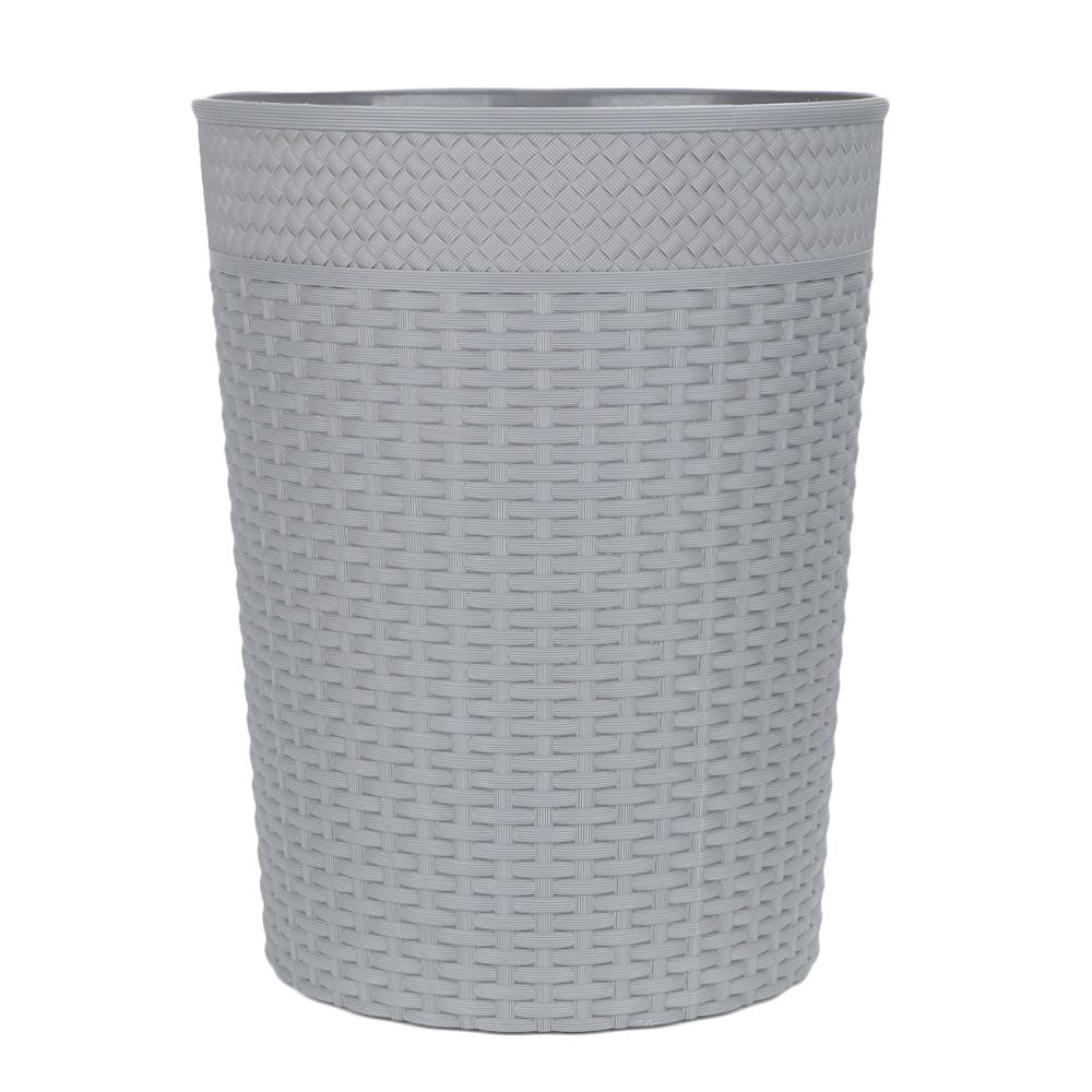 ROUND DUSTBIN ACCO BASKET 10L GRAY [EXCLUSIVE FROM HOMEPRO THAILAND]