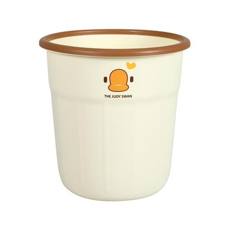 ROUND DUSTBIN ACCO DUCKY 9.5L CREAM [EXCLUSIVE FROM HOMEPRO THAILAND]