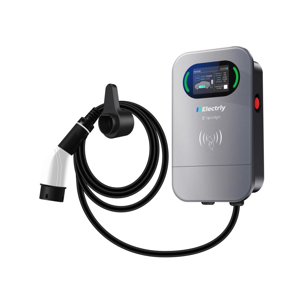 ELECTRLY EV CHARGER A19-7kW SINGLE PHASE WALL BOX