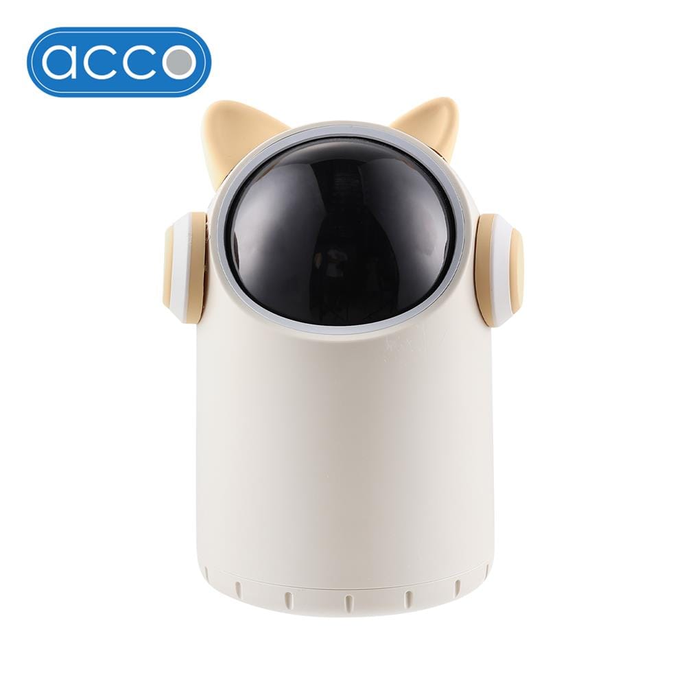 SMART DUSTBIN ACCO KITTEN 2L WHITE/CREAM [EXCLUSIVE FROM HOMEPRO THAILAND]