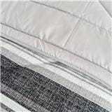 HLS COMFORTER 210x220CM STRIPE BLACK_Q