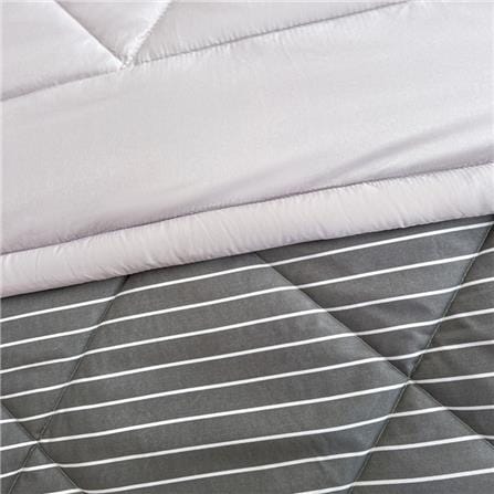 HLS COMFORTER 150X220CM STRIPE GREY_S