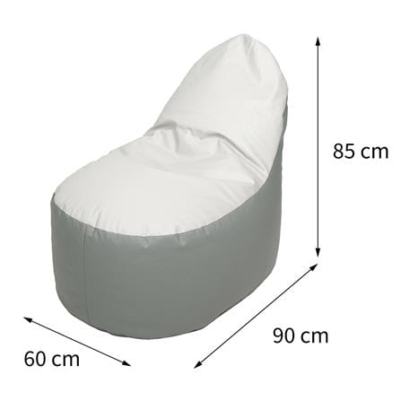 HLS BEAN BAG CLOUD 24X34" GRAY [EXCLUSIVE FROM HOMEPRO THAILAND]