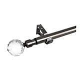 BNT CURTAIN ROD 25MM LANI 120-210 BK [EXCLUSIVE FROM HOMEPRO THAILAND]