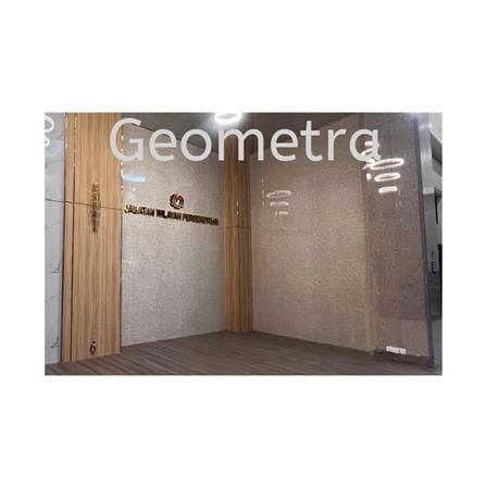 GEOMETRA PVC MARBLE SHEET 120X280X0.3CM PV10 FANTASY CREAM MARBLE 3.36M2