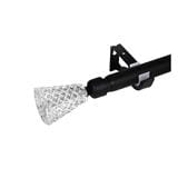 BNT CURTAIN ROD 25MM DAI 120-210 BK [EXCLUSIVE FROM HOMEPRO THAILAND]